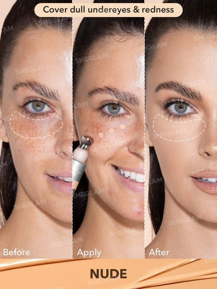 SHEGLAM خافي عيوب برايت آيز كولينج سائل خفيف بلمسة مطفية