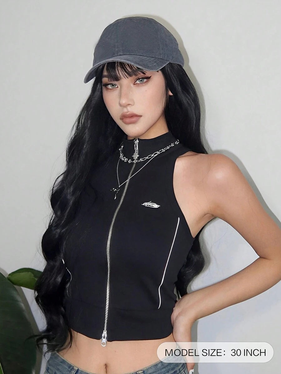 SHEIN شعر مستعار أسود طويل 30 بوصة مجعد طبيعي