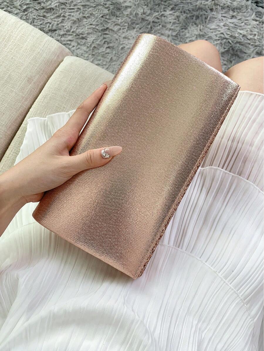 SHEIN REMANLAND حقيبة مساء لامعة أنيقة