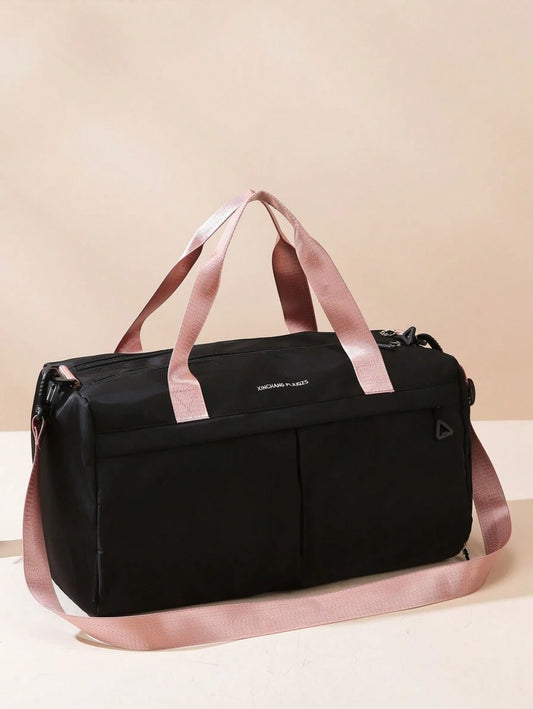 SHEIN حقيبة سفر رياضية كبيرة السعة