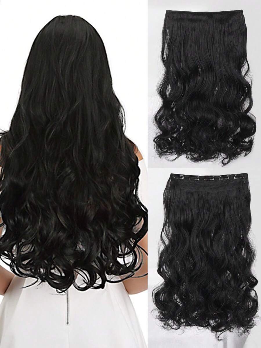 SHEIN باروكة إكسنشن شعر مجعد 5 قطع