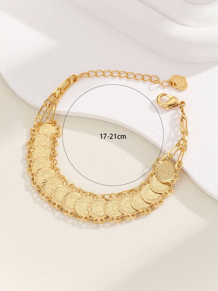 SHEIN سوار نسائي أنيق متقاطع ومستدير