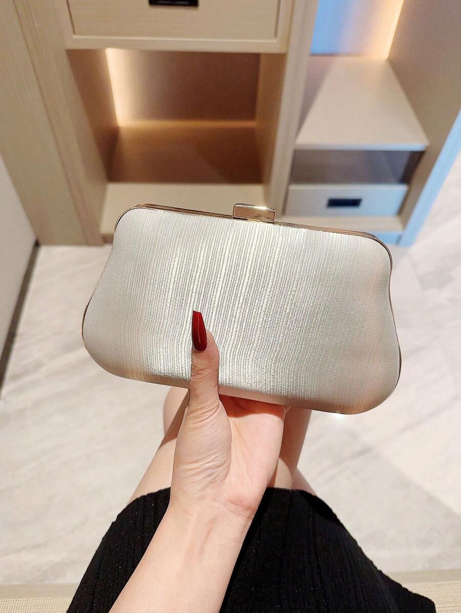 SHEIN حقيبة سهرة أنيقة بتصميم صليب كلاسيكي