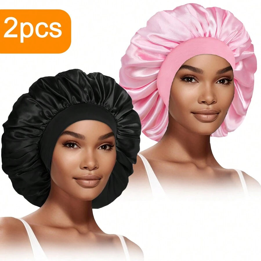 SHEIN  قبعة نوم ساتان ناعمة