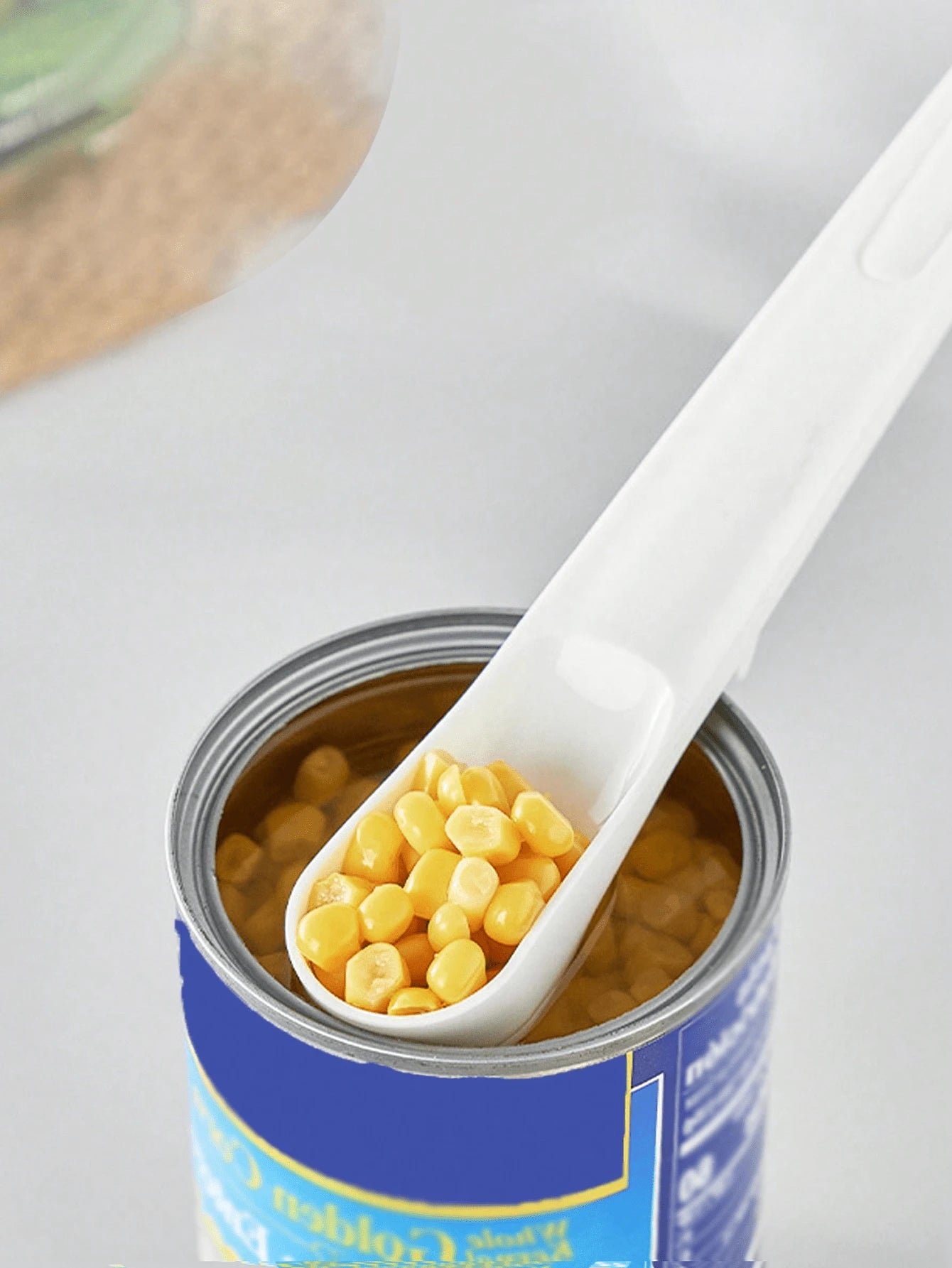 SHEIN ملعقة مصفاة وشوكة مزدوجة للمطبخ