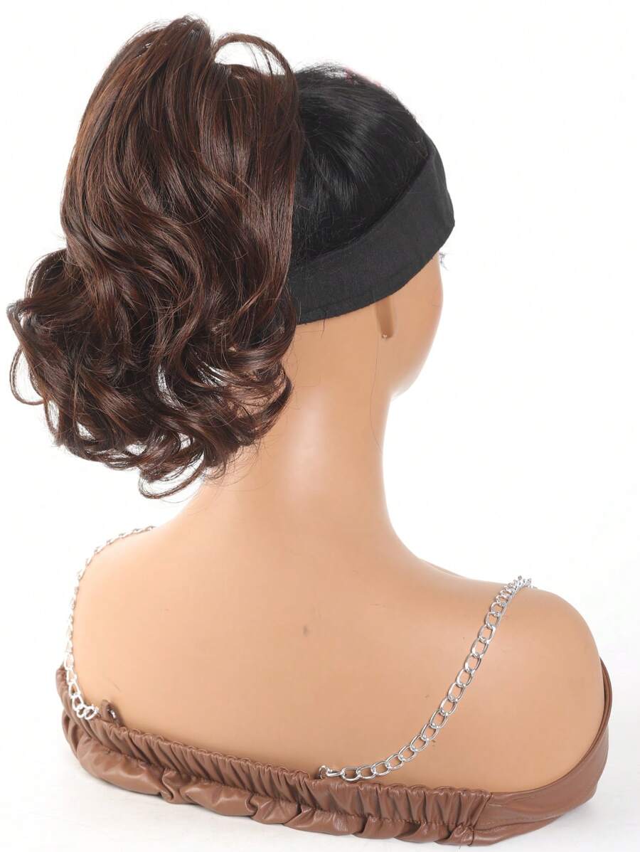 SHEIN إضافة ذيل حصان اصطناعي 10 بوصات بمشبك مخلب
