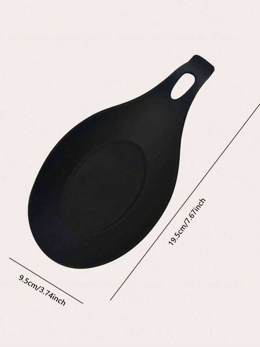 SHEIN ملعقة سيليكون مات للمطبخ معزول وسهل التنظيف