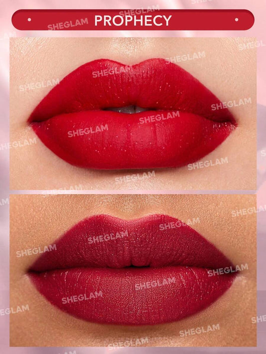 SHEGLAM Starlight Velvet Proficiency أحمر شفاه 10 ألوان