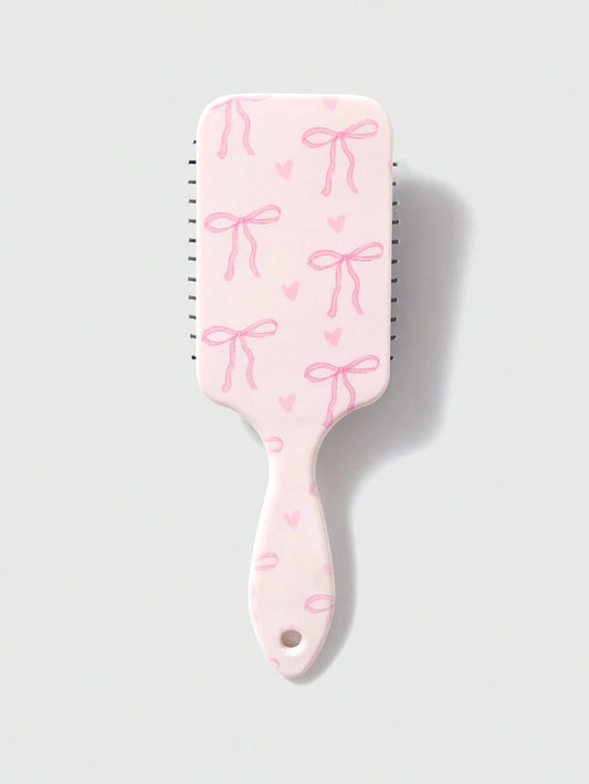 SHEIN ROMWE Kawaii فرشاة تدليك الشعر المسطحة