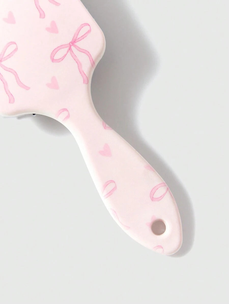 SHEIN ROMWE Kawaii فرشاة تدليك الشعر المسطحة