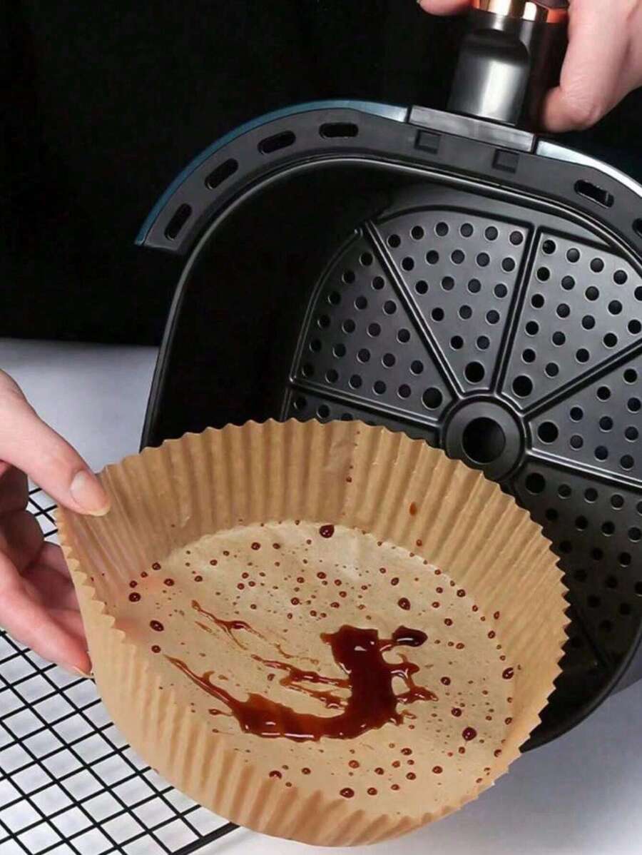 SHEIN ورقة خَبز مشمع لأجهزة القلي الهوائي والفرن والحلويات