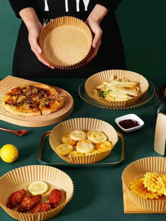 SHEIN ورقة خَبز مشمع لأجهزة القلي الهوائي والفرن والحلويات