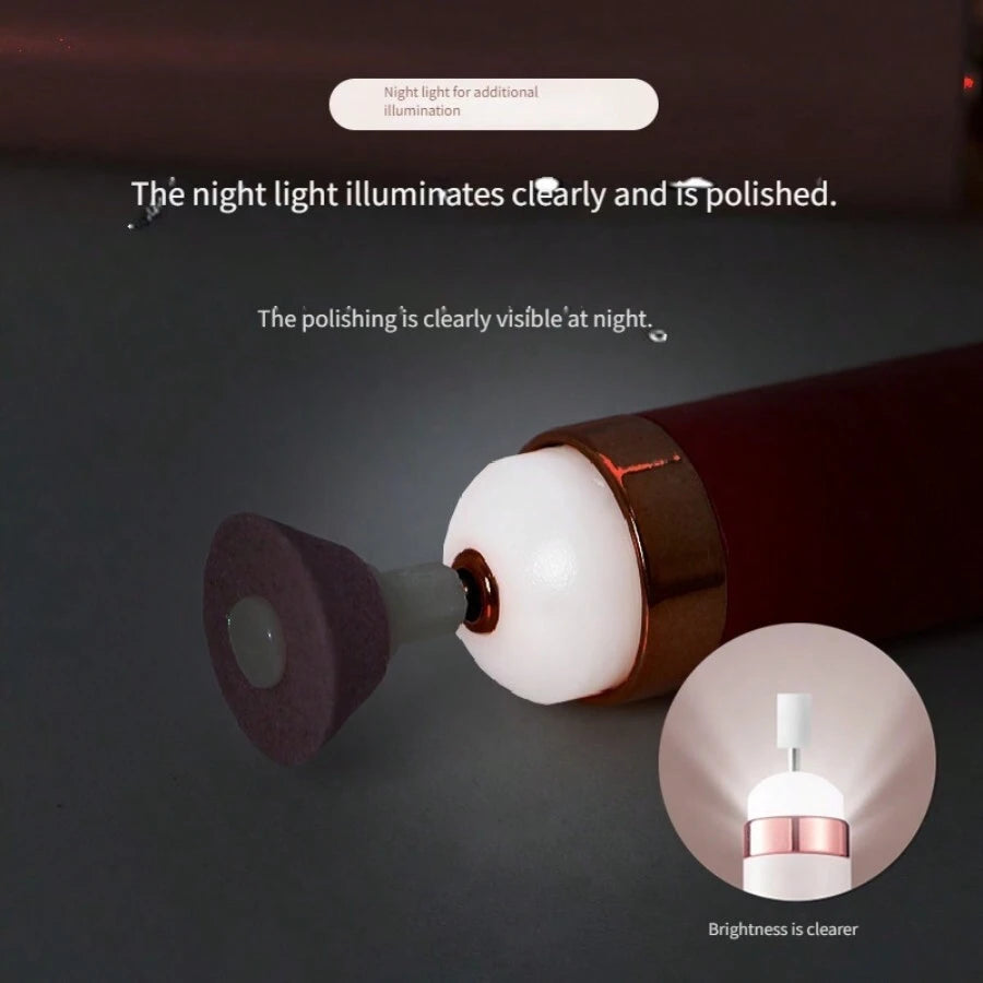 SHEIN مبراة أظافر كهربائية 5 في 1 للمناكير والباديكير