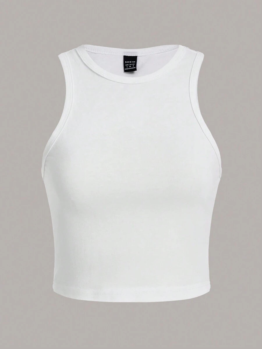 SHEIN Essnce طقم 4 قطع توبات نسائية كاجوال