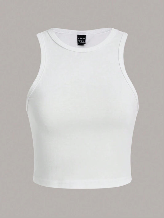 SHEIN Essnce طقم 4 قطع توبات نسائية كاجوال