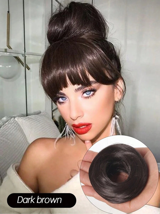 SHEIN باروكة ذيل حصان اصطناعي بوشن شينيون مرن