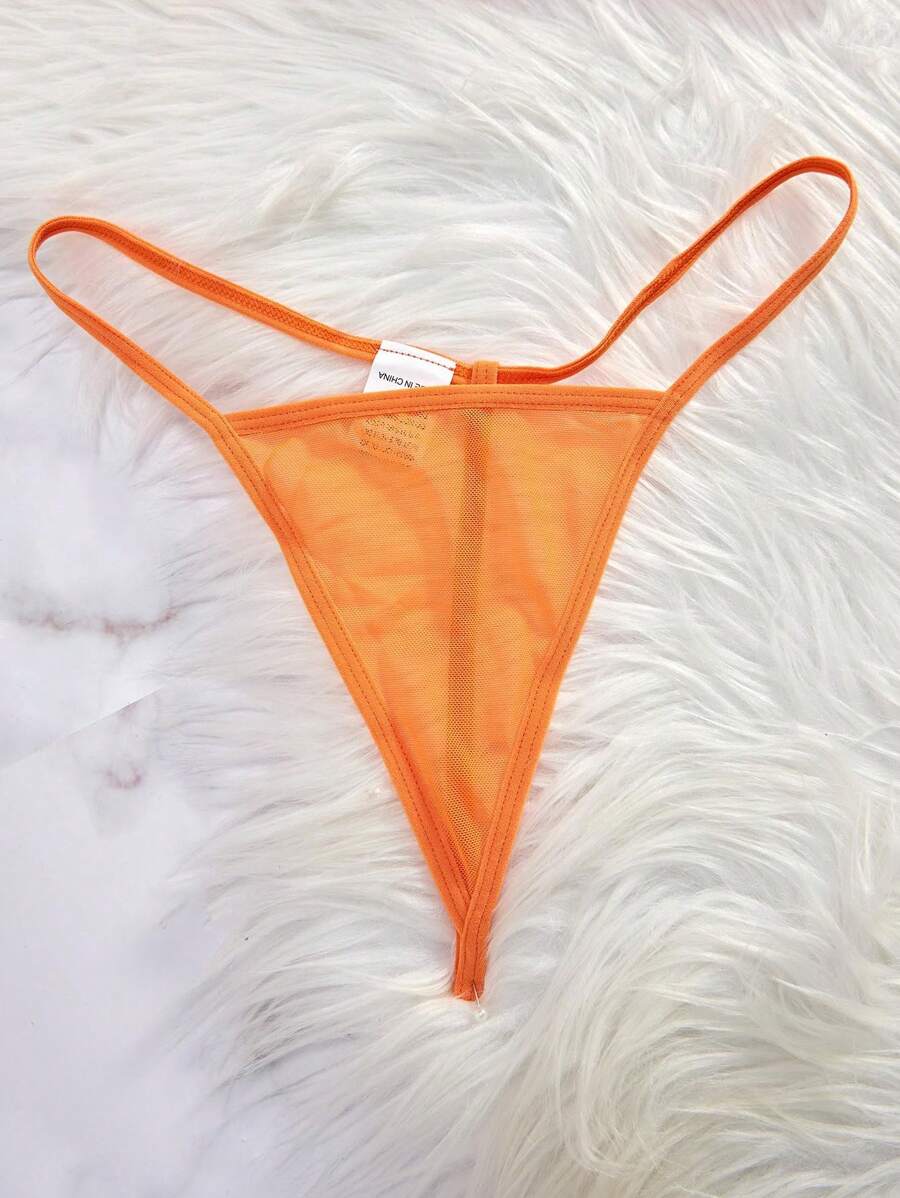 SHEIN طقم نوم شبه شفاف 2 قطعة