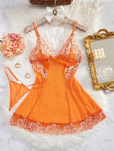 SHEIN طقم نوم شبه شفاف 2 قطعة