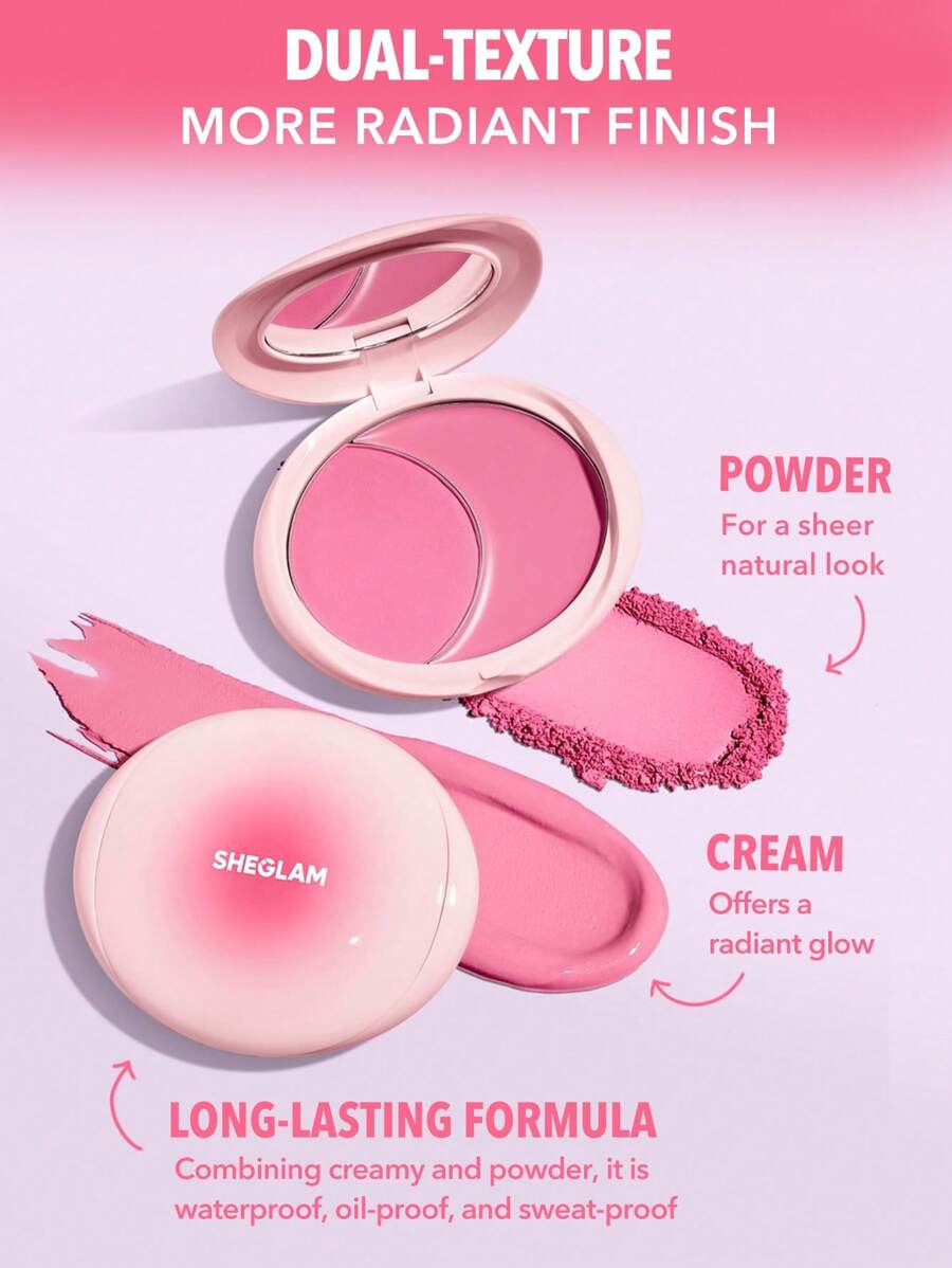 SHEGLAM Cheek 2 Cheek ثنائي بلاشر