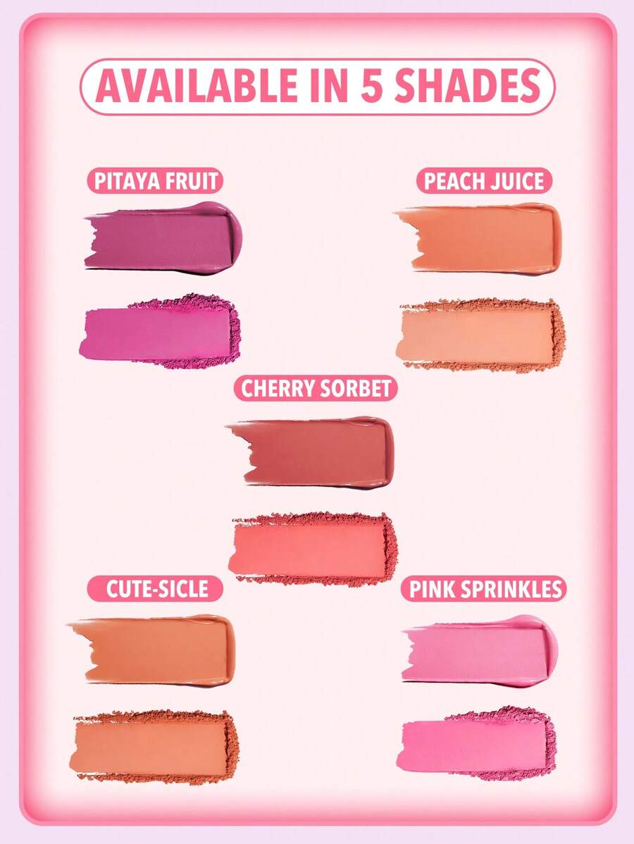 SHEGLAM Cheek 2 Cheek ثنائي بلاشر