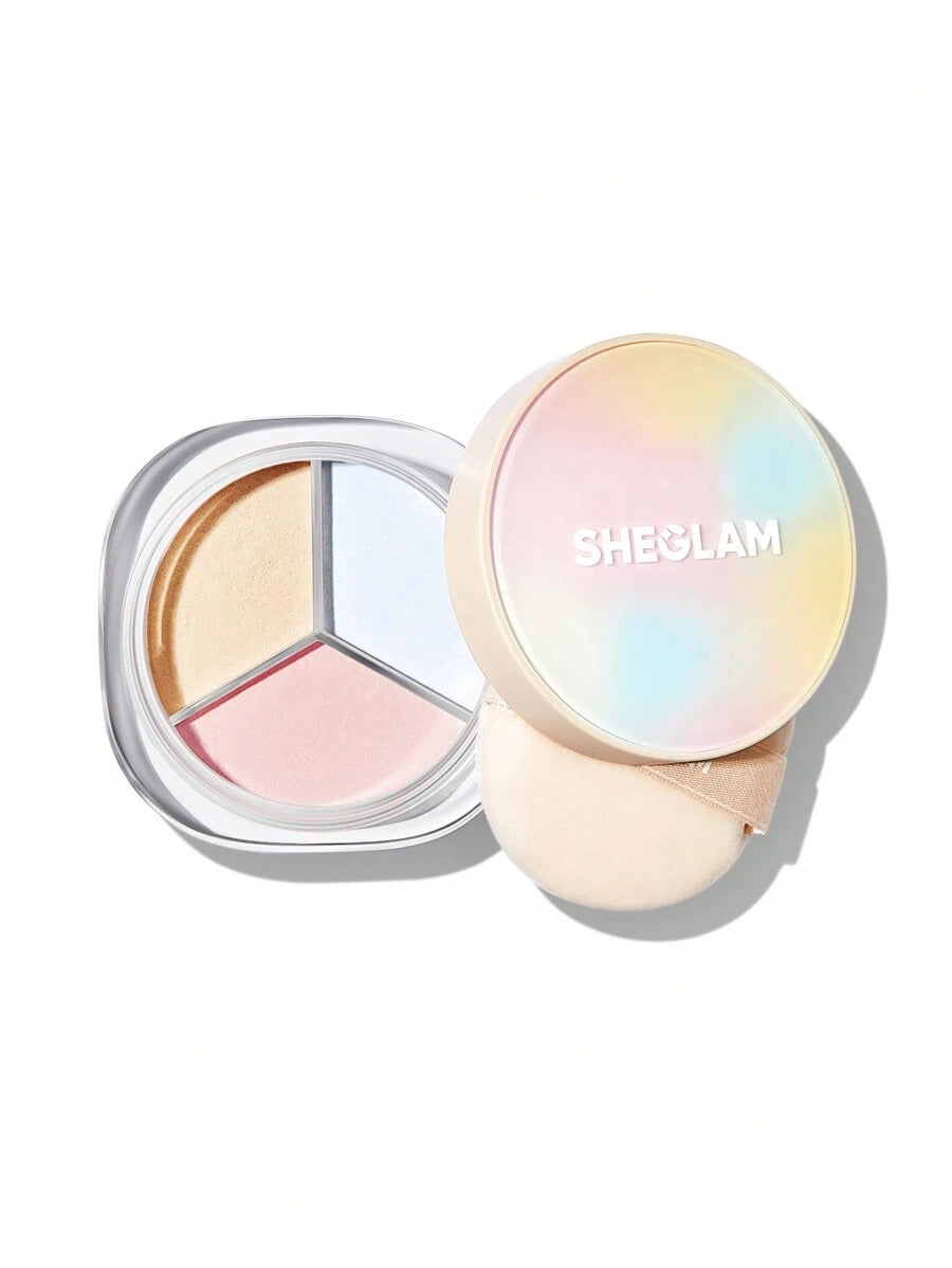 SHEGLAM بودرة تثبيت للتحكم بالزيوت ولمسة نهائية ناعمة