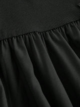 SHEIN MOD فستان اسود صيفي بلا أكمام