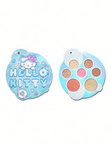 SHEGLAM Hello Kitty Fun In The Sun لوحة ألوان ظلال عيون وأحمر خدود بني ووردي
