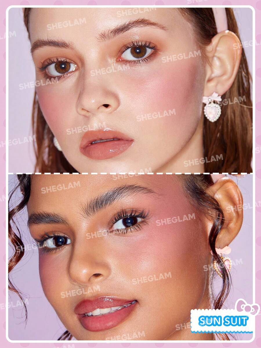 SHEGLAM I Hello Kitty Coastal Charm - Sun Suit أحمر خدود كريمي