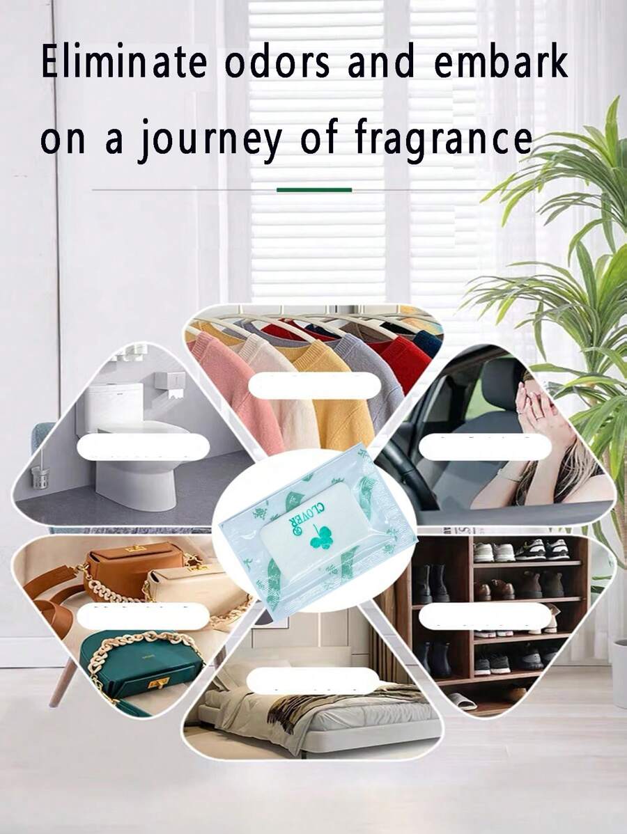 SHEIN كيس عطري للخزائن والأدراج مزيل للروائح