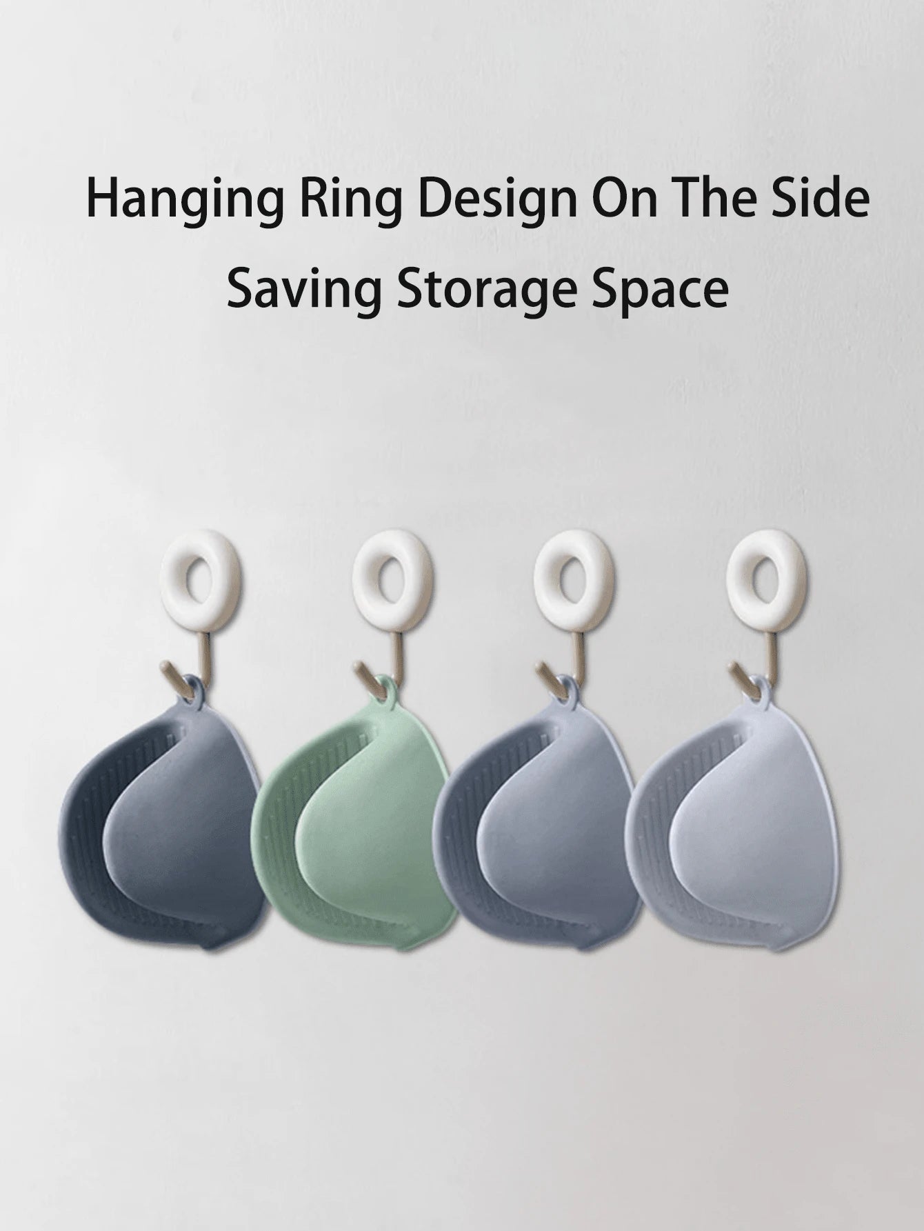 SHEIN قفازات سيليكون مقاومة للحرارة للطهي والفرن