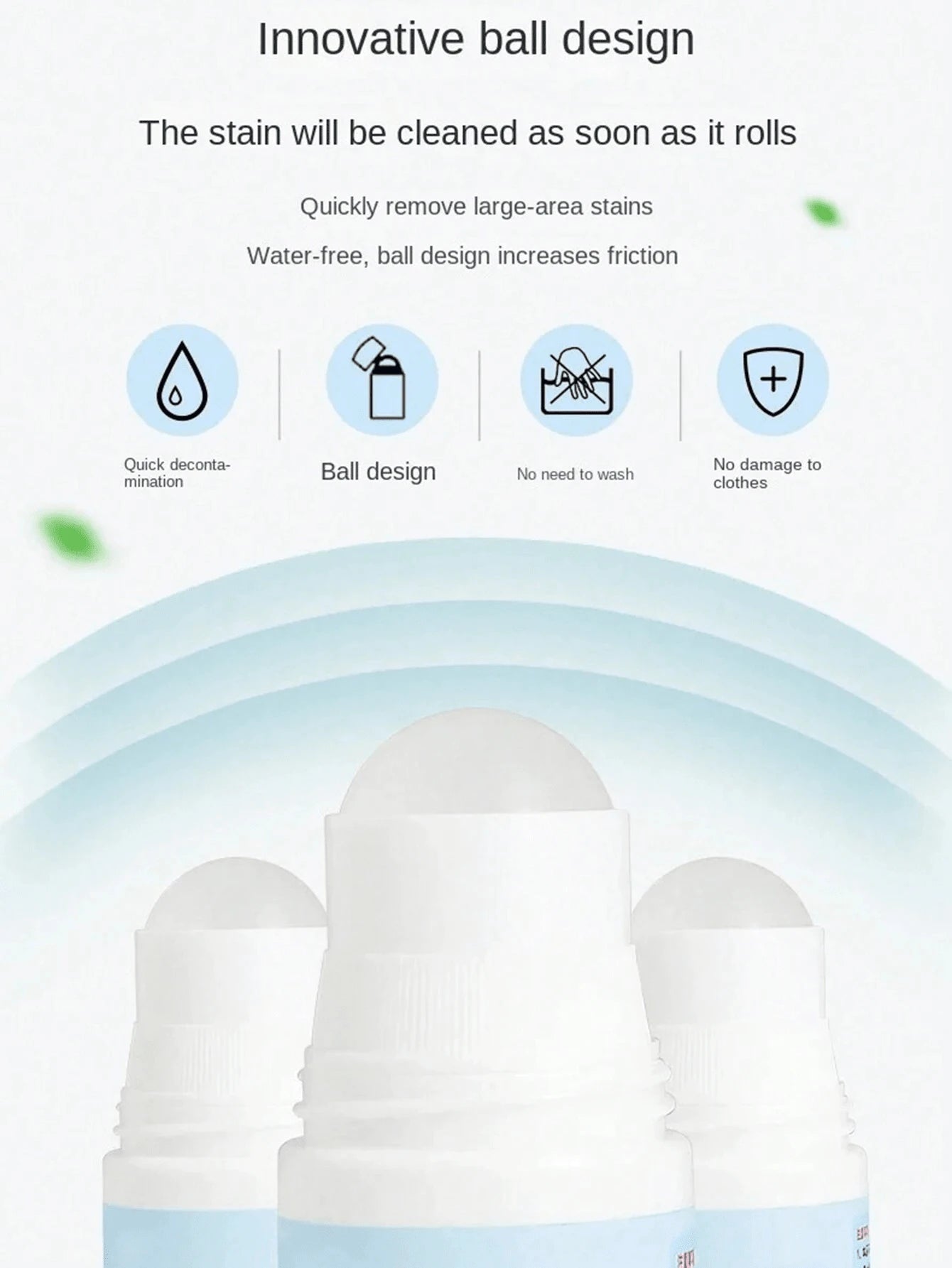 SHEIN  منظف بقع 50مل محمول للملابس والأقمشة