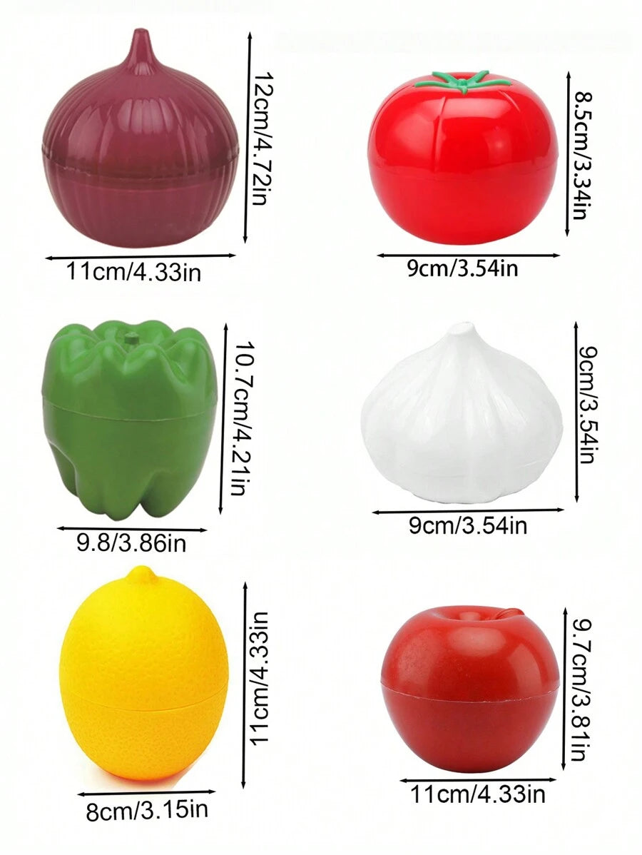 SHEIN صندوق حفظ خضار وفواكه قابل لإعادة الاستخدام