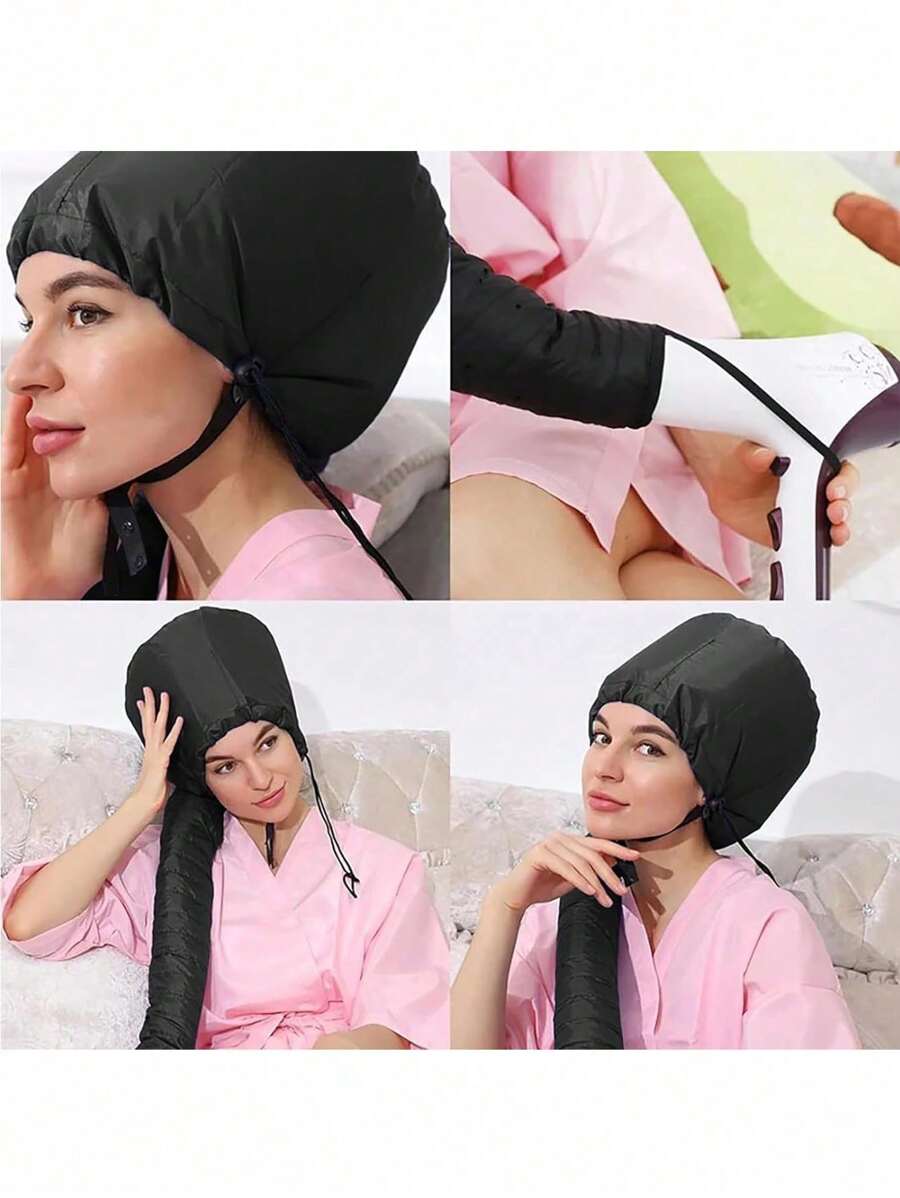 SHEIN قبعة تجفيف الشعر علاج الشعر بالهواء الدافئ