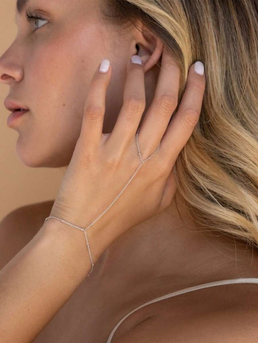 SHEIN سوار وخاتم إصبع متصل