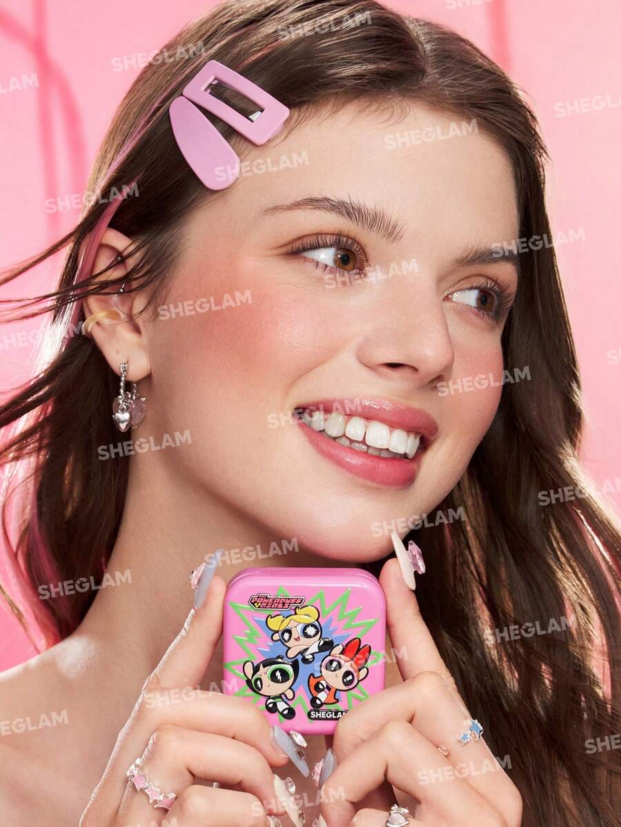 SHEGLAM The Powerpuff Girls Tough Love Utonium  أحمر خدود لامع