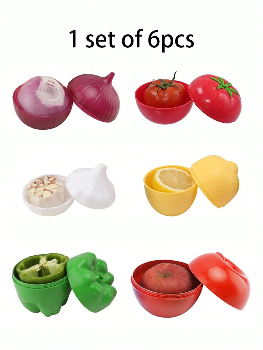 SHEIN صندوق حفظ خضار وفواكه قابل لإعادة الاستخدام