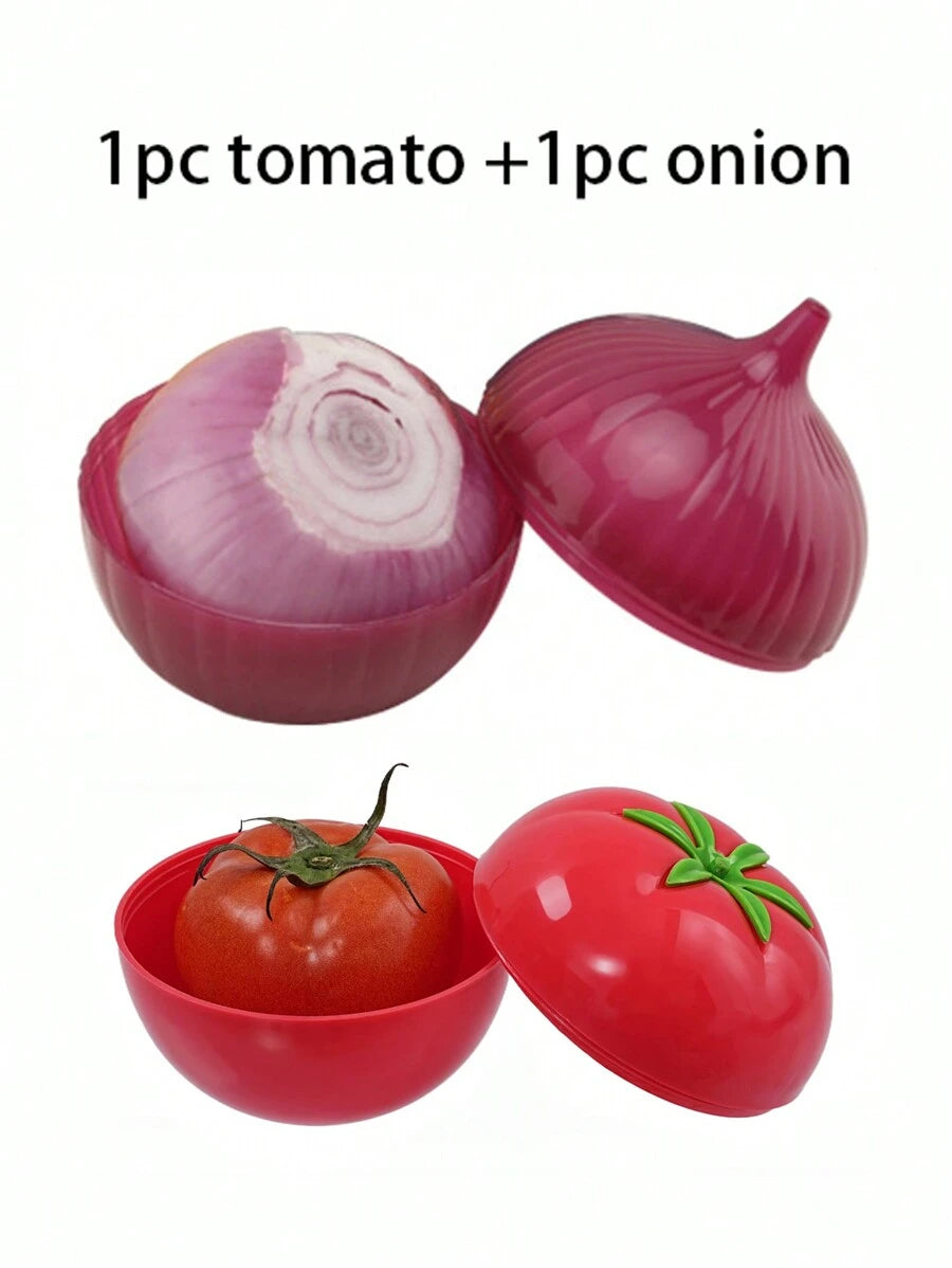 SHEIN صندوق حفظ خضار وفواكه قابل لإعادة الاستخدام