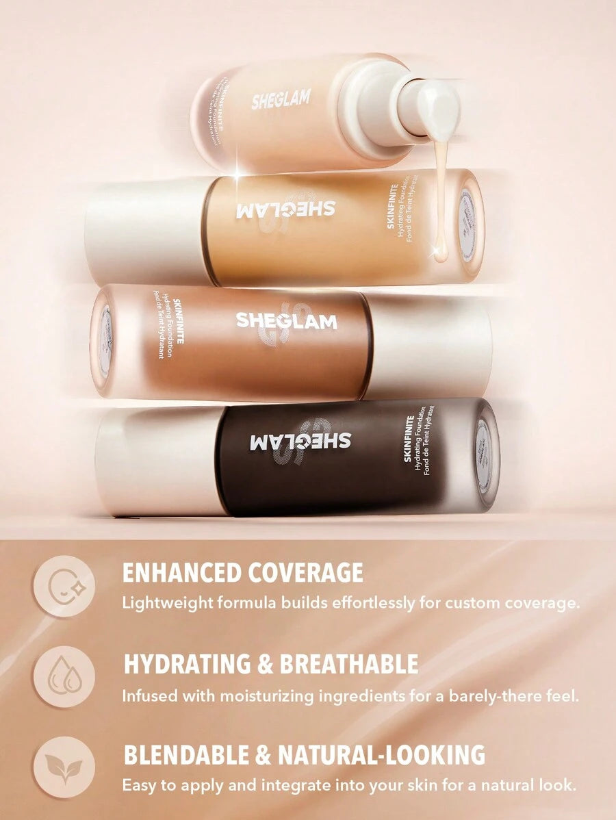 SHEGLAM Skinfinite - Acorn كريم أساس مرطب لبشرة متألقة