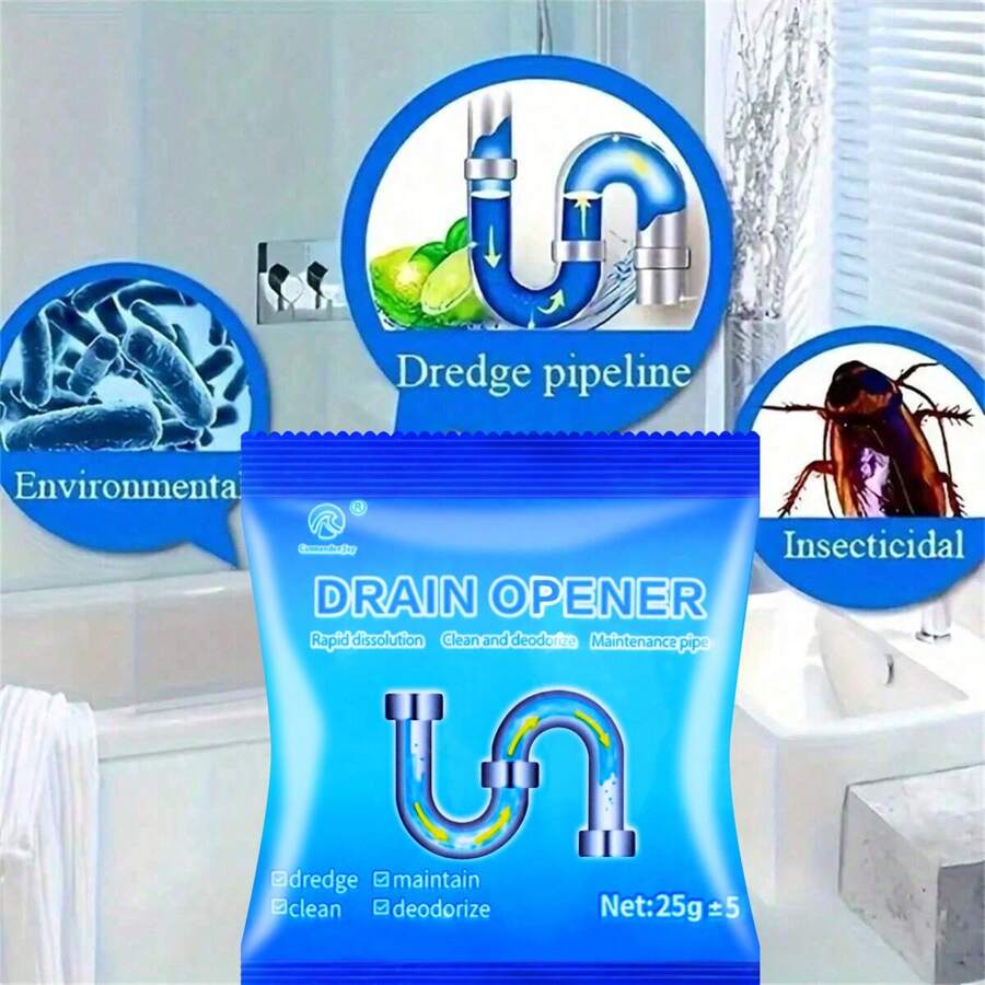 SHEIN منظف قوي للصرف الصحي لإزالة الانسدادات بسرعة