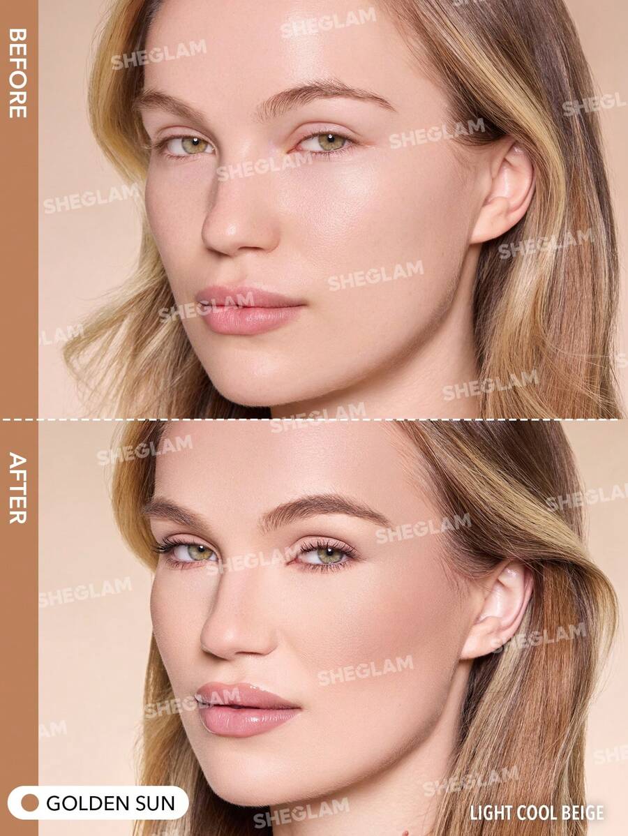 SHEGLAM Golden Sun جل صن بيم برونزر غير لامع