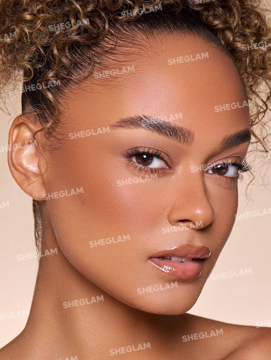 SHEGLAM Sun Beam كريم أساس سائل مطفي بني ترابي للكونتور والبرونزر