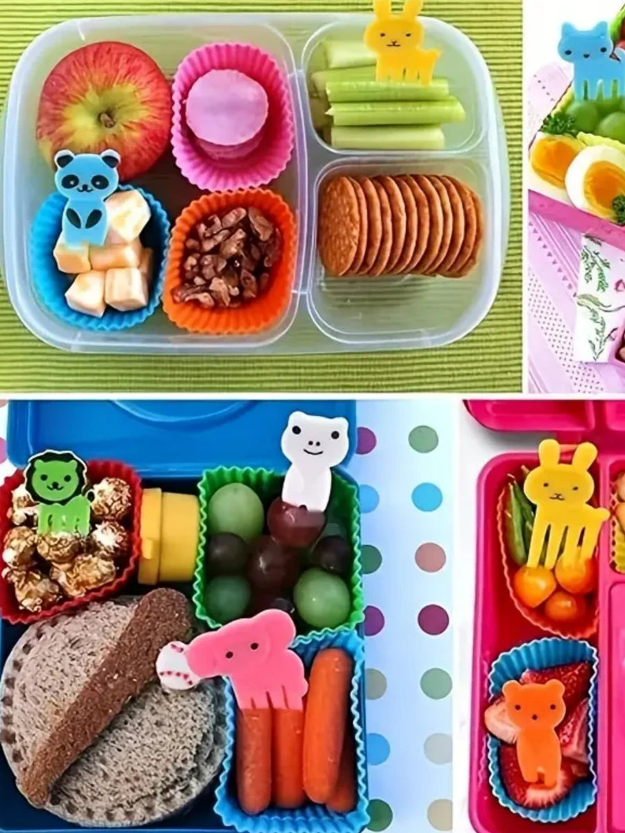 SHEIN موزعات سيليكون لصندوق الغداء