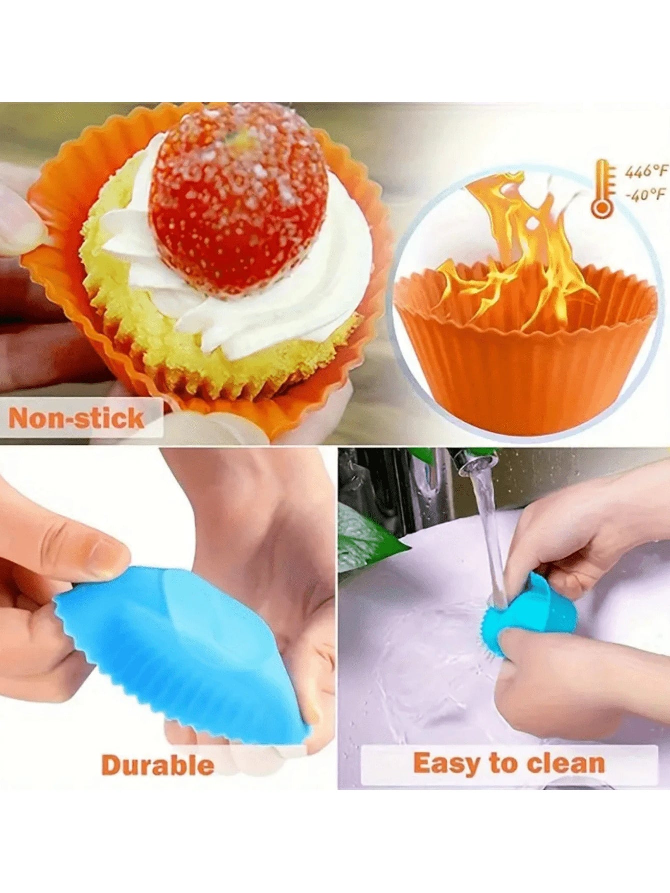 SHEIN موزعات سيليكون لصندوق الغداء