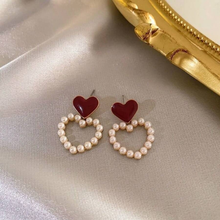 SHEIN مجموعة 10 قطع أقراط أذن بأشكال مختلفة