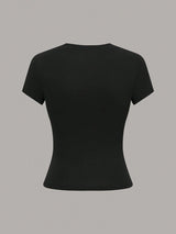 SHEIN Holdful طقم 3 تي شيرت نسائي قصير الأكمام كاجوال
