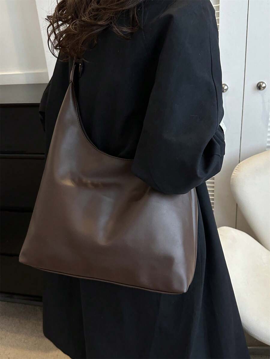SHEIN حقيبة كتف كبيرة للنساء أنيقة وعصرية