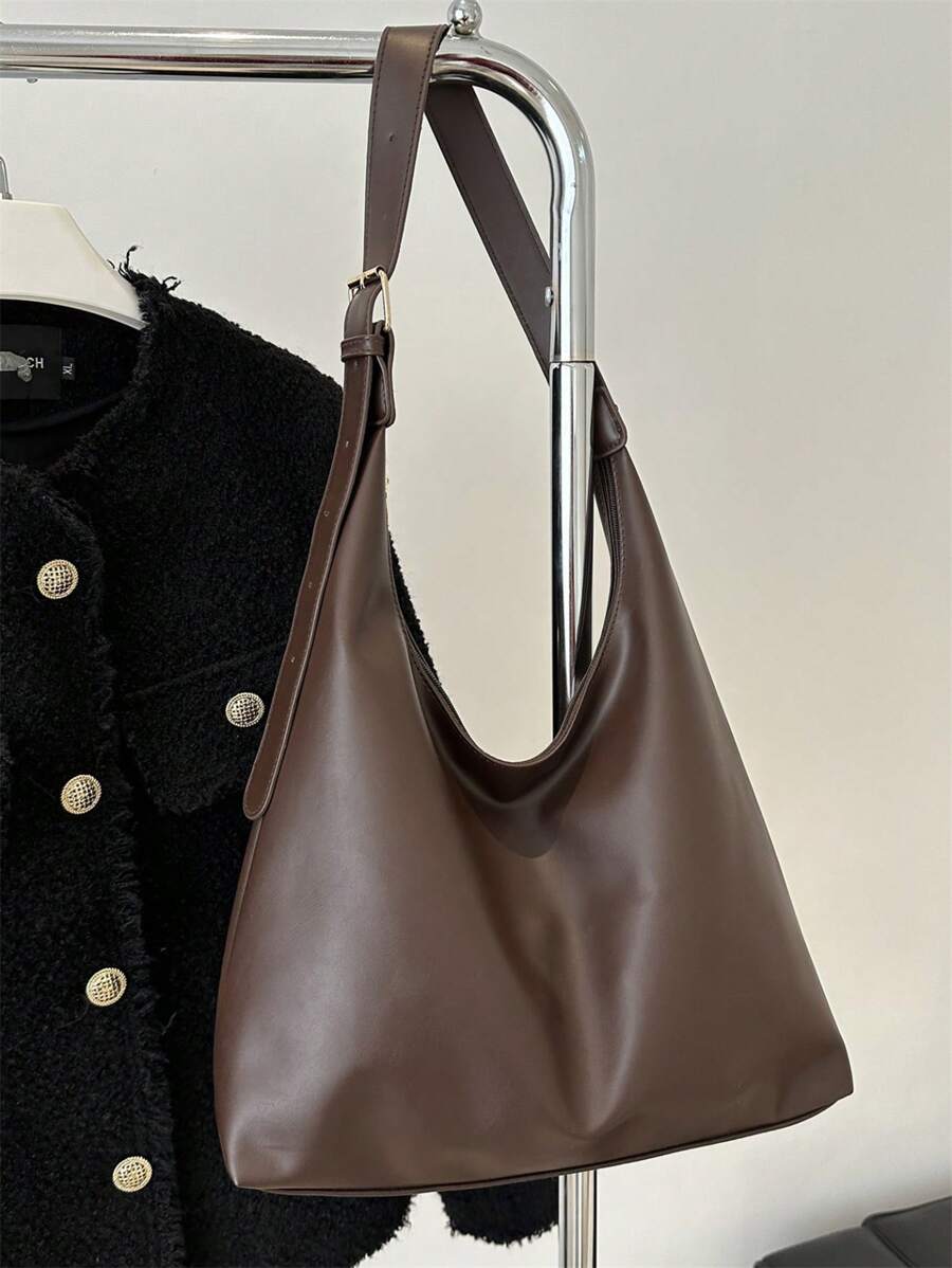 SHEIN حقيبة كتف كبيرة للنساء أنيقة وعصرية