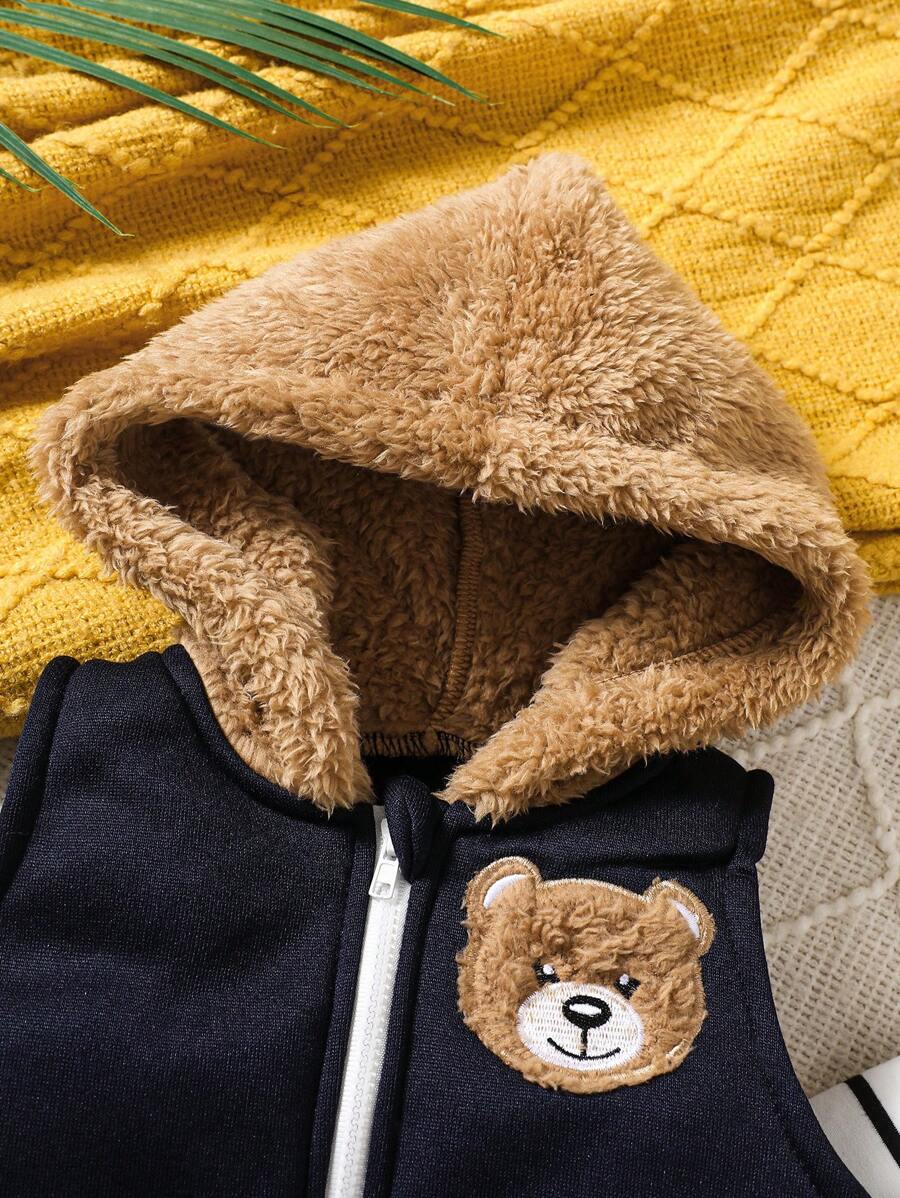 SHEIN طقم رضّع أولادي 3 قطع بالفليس