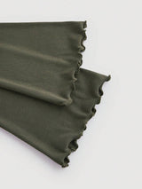 SHEIN MOD فستان طويل بأكمام واسعة وخصر مشدود