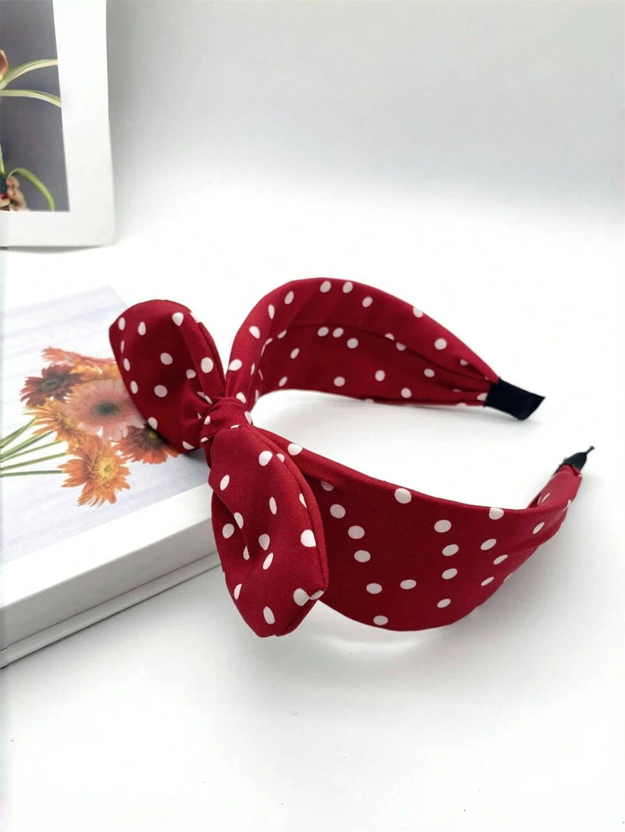 SHEIN طوق شعر بفيونكة بتصميم عتيق أنيق